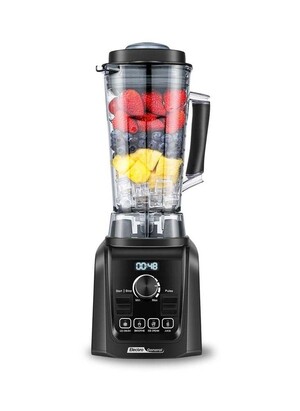 إلكترو جنرال خلاط كهربائي احترافي 1700 واط - بسعة 2 لتر - 32000 دورة/دقيقة، 6 شفرات ستانلس ستيل، تحكم بالسرعة، 4 برامج أوتوماتيكية، حماية أمان وضوضاء منخفضة - BLC-210L